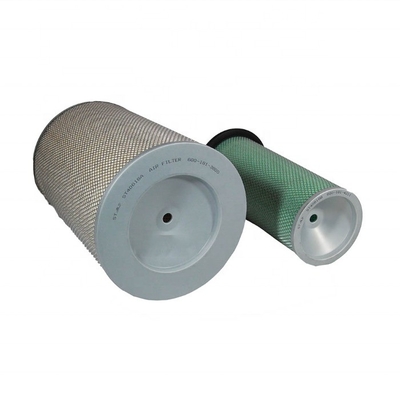 D175A Filtro de admissão de motor para caminhões Peças Filtro de ar para automóveis P145700 6125-81-7032