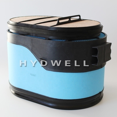 Filtro de ar de favo de mel P608667 P607557 para motores de tractor Peças diesel 87356545 87356547