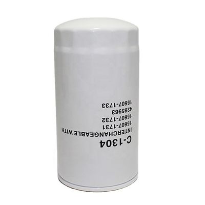 Partes de motores de camiões Elemento de filtro de óleo de lubrificante 15607-1731 15607-1732 15607-1733 4285963 P552050 C-1304