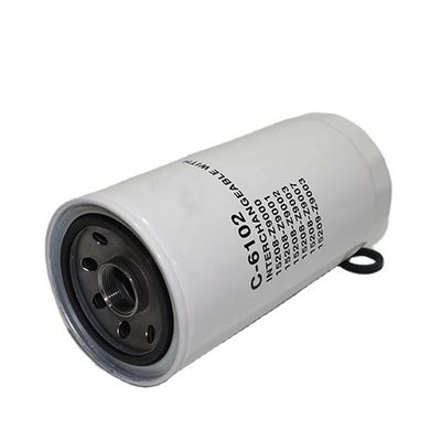 Partes do motor do camião C-6102 Elemento de filtro de óleo lubrificante com tecnologia avançada de filtragem