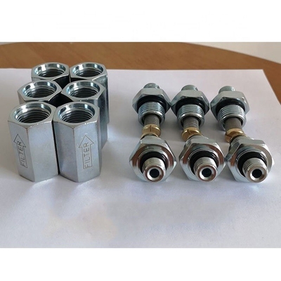 217-2456 SH70194 Partes sobressalentes de motores de tractores Filtro hidráulico de óleo com papel de fibra de vidro