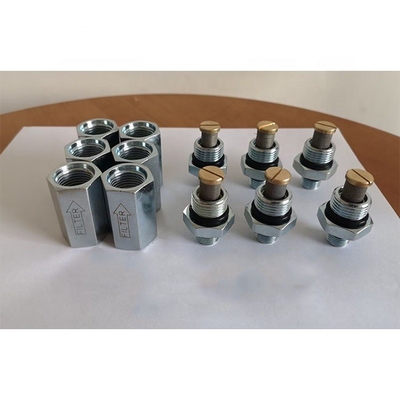 217-2456 SH70194 Partes sobressalentes de motores de tractores Filtro hidráulico de óleo com papel de fibra de vidro