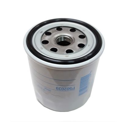 Peças de escavadeira Filtro de óleo de lubrificante de rotação do motor para melhor proteção do motor p502039