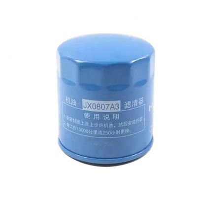 JX0807A3 Filtro de óleo Parte essencial para a manutenção de peças do motor de camião