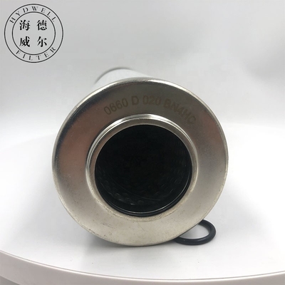 0660D010BN4HC Filtros industriais Fibra de vidro Elementos hidráulicos de filtragem de óleo com número OE
