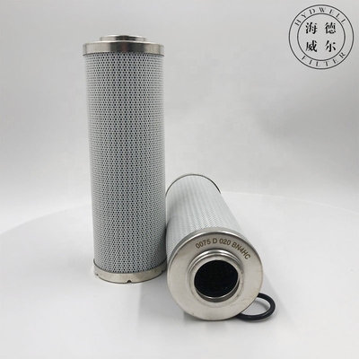 0075D010BN4HC Filtro de óleo hidráulico Fibra de vidro para filtros de purificação industrial 0075D020BN4HC