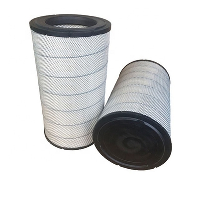 Modelo de camião Elemento de filtro de ar de camião P958209 P958208 para 3754302 Parte do motor da escavadeira