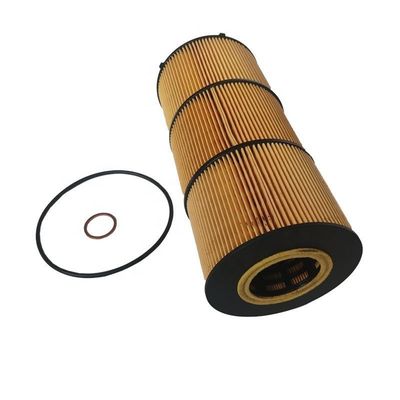 Filtro de óleo de motor diesel P7505 LF17511 LF673 E510H07D129 com papel de filtro e ferro