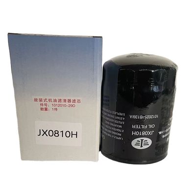 Caminhão Peças sobressalentes Filtro de óleo R010060 JX0810A4 1012010-29D com papel de filtro Ferro