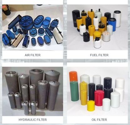 Filtro de óleo de motor para CH11 CH15 CV11 CV22 M18 M20 MV16 MV20 e K582 5205002 52 050 02-S