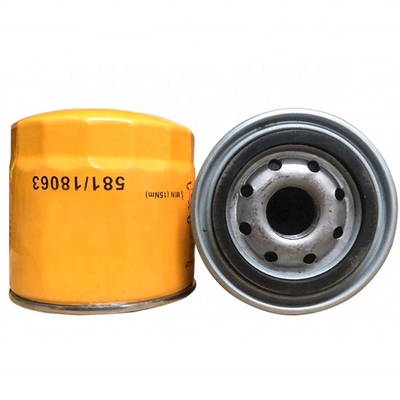 Outros 581-18063 581/M7012 581/M8563 32/915500 Peças sobressalentes de camiões Filtro de óleo para JCB