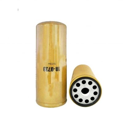 Peças sobressalentes de motores de escavadeira Filtro universal 1R-0739 com papel de filtro e ferro