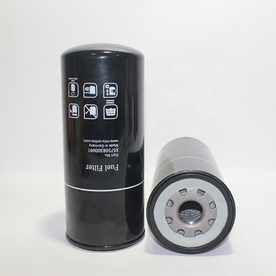 Partes do motor do camião Elemento de filtro do combustível X57508300091 com papel de filtro Material de ferro