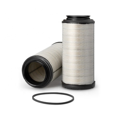 Bom filtro de ar de caminhão pesado de 282*570mm P625287 P614986 para filtragem superior