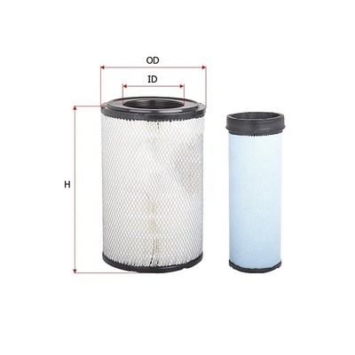 A2709S Hydwell Truck Motor Filtro de Ar Cartucho 4286128 4286130 8-98071421-0 8-98071422-0