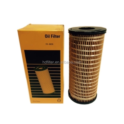 Filtro de óleo lubrificante para motores de escavadeiras de tractores 1R-0659 P550484 9F6700 1161212 PB0502 AI3019