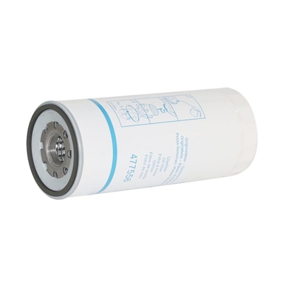 Filtros de óleo de papel de filtro de ferro com lubrificante rotativo 477556 para partes de motores de caminhões-trator
