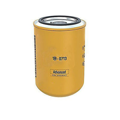Filtro de óleo de escavadeira 1R-0713 P555570 com papel de filtro e material de ferro