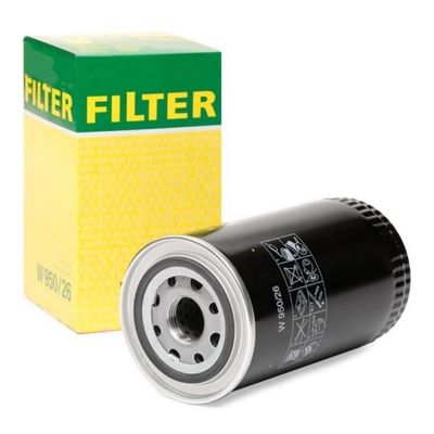 Filtro de óleo para motores de camiões-trator Parte W950/26 4989314 2943401 4989314 EA504074043