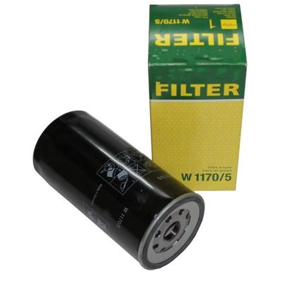 Filtro de óleo de lubrificante giratório para motores diesel de tractores W1170/5 P502596 AT277119 7381111 0011990