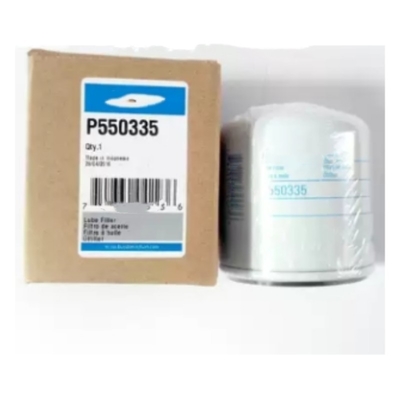 Elemento de filtro de óleo P550335 para peças de motores de camiões 8343378 P550426 P552430 Garantida