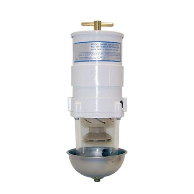 Filtro de combustível de ferro para turbinas da série 900 da Marinha 7/8-14 UNF-2B Fêmea Portos 1 Casas