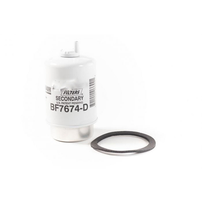 Filtro de combustível 96*212mm Papel de filtro Ferro para BF7674-D FS19531 RE62419 BF7674D H174WK