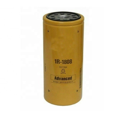 Filtro de ferro Papel Motor Diesel Peças Filtro de óleo lubrificante 1R-1808 P551808 504594D1 4587260 85114070