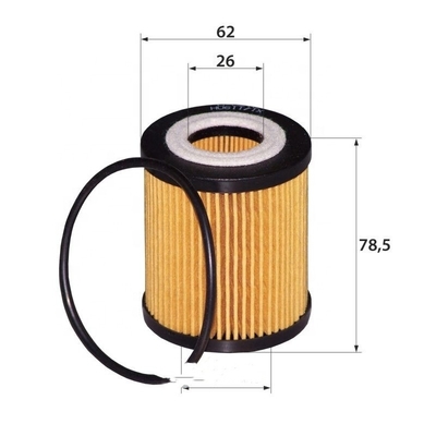 Excavadora de trator Partes de motores a diesel HU6111X E610HD38 91922426 SO7093 Filtro de óleo lubrificante