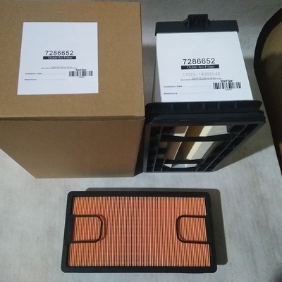 DBA5307 Instalação de filtros de ar para caminhões de desempenho com filtro de elementos de papel de fibra de vidro