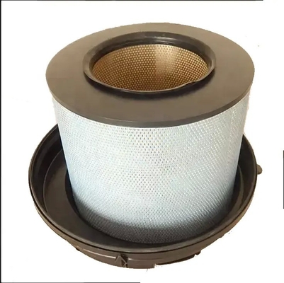 Elemento de filtro de ar de hidromassagem de fibra de vidro para motores de camião P785542/RS30065