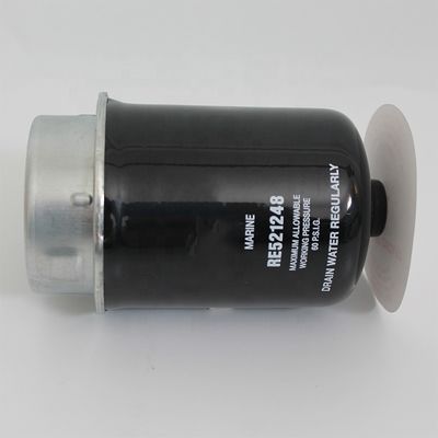 Filtro de papel de filtro de ferro separador de água de combustível para sistema de combustível a diesel RE521248 P551434