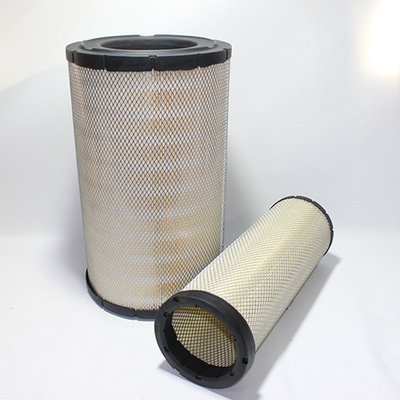 Elementos de filtro de ar de fibra de vidro para motores de camiões Parte P777868 P777869 11033996 11033997