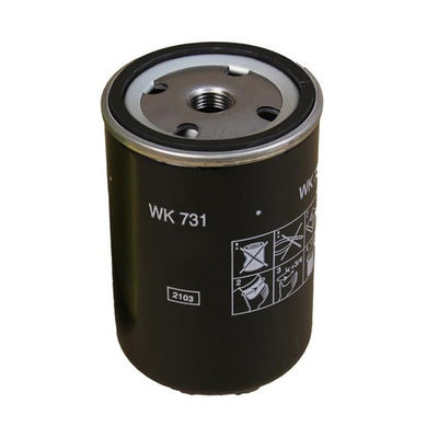 Filtro de combustível rotativo do motor do camião a diesel WK731 para escavadeira do modelo do camião