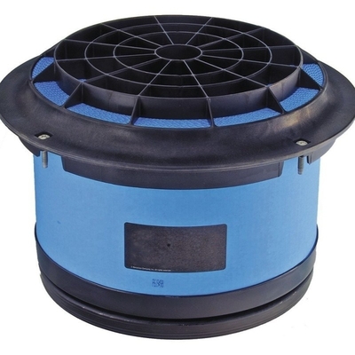 Papel de filtro de ar, número de peça P607955 para motores diesel de excavadoras e tractores
