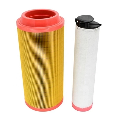 Elemento de filtro de ar 32/917804 32/917805 P778972 P780012 para motores de escavadeiras pesadas