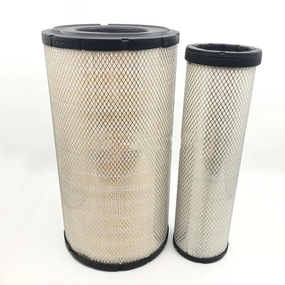 60207264 60207265 P537877 P537876 1421404 1421339 Engenharia de escavadeiras Diesel Filtro de ar sobressalente