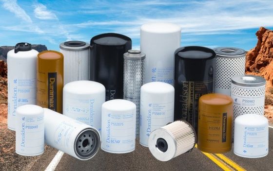 Filtro de combustível para caminhões de escavação 1R0710 com o n.o de referência 1R-0710 e papel de filtro