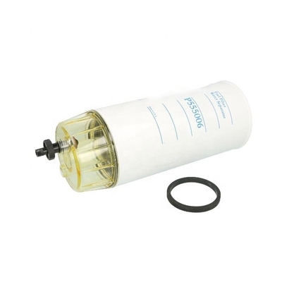 Peças de camião de descarga Filtro separador de combustível e água P555006 1290372 RE202203 FS555006 FS3780