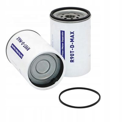 Separador de água e combustível de papel de filtro de ferro para motores diesel de camiões Partes R90T-D-MAX SN909110