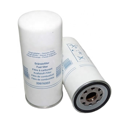 Partes de motores de excavadoras de tractores 20976003 P550529 20539582 22988765 56045594 Filtro de combustível giratório