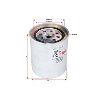 FC1101 Filtro de combustível para motores de tractor P550057 1504142 C6003117460 2800025 Competitivo
