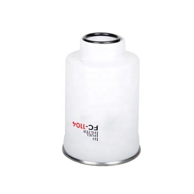 Partes de camiões leves FC-1104 Filtro separador de combustível e água com material de papel de filtro de ferro