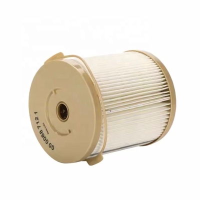 Papel de filtragem de combustível usado Filtro de combustível de abastecimento para partes de motores diesel de escavadeiras e tractores